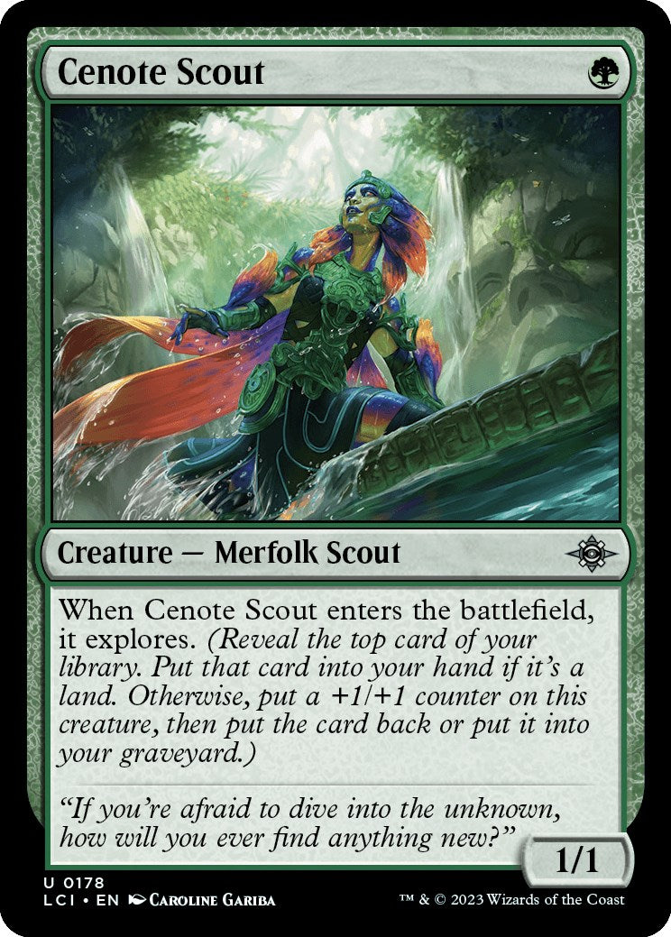 Cenote Scout [LCI - 178]