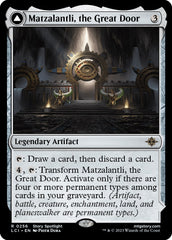 Matzalantli, the Great Door // The Core [The Lost Caverns of Ixalan] | The Clever Kobold