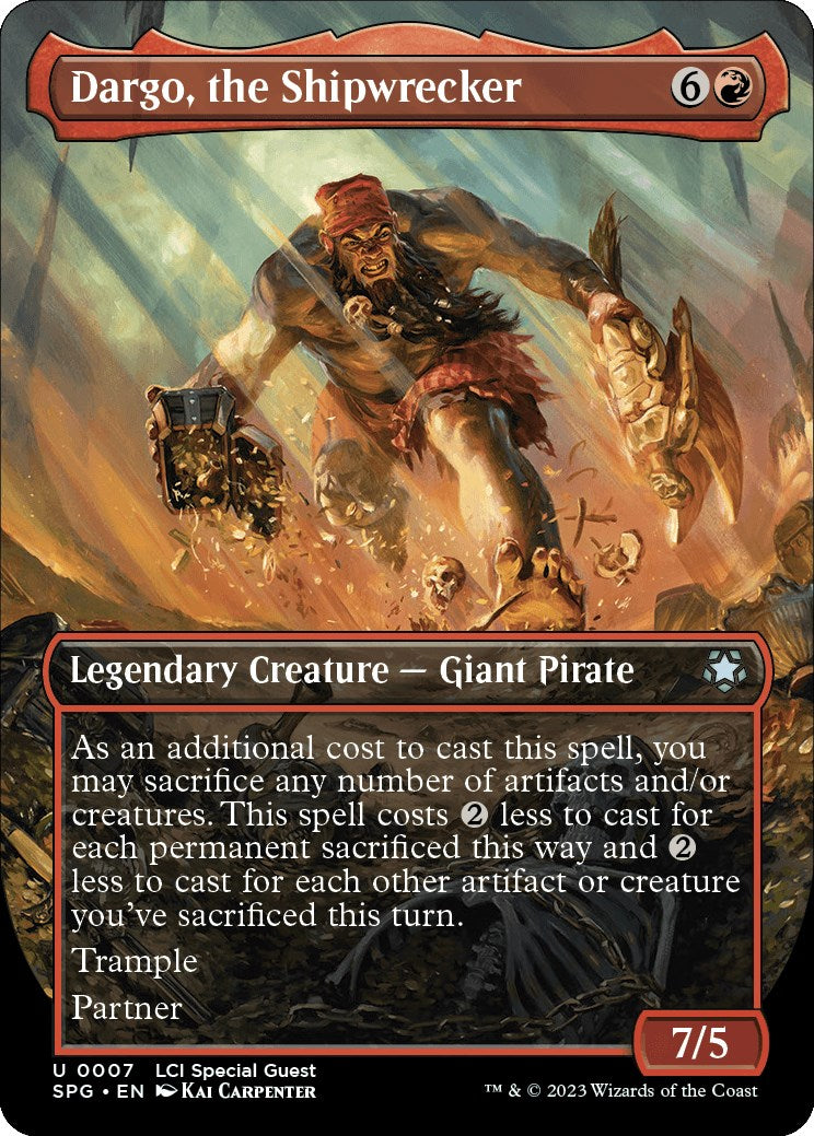 Dargo, the Shipwrecker (Borderless) [SPG - 7]