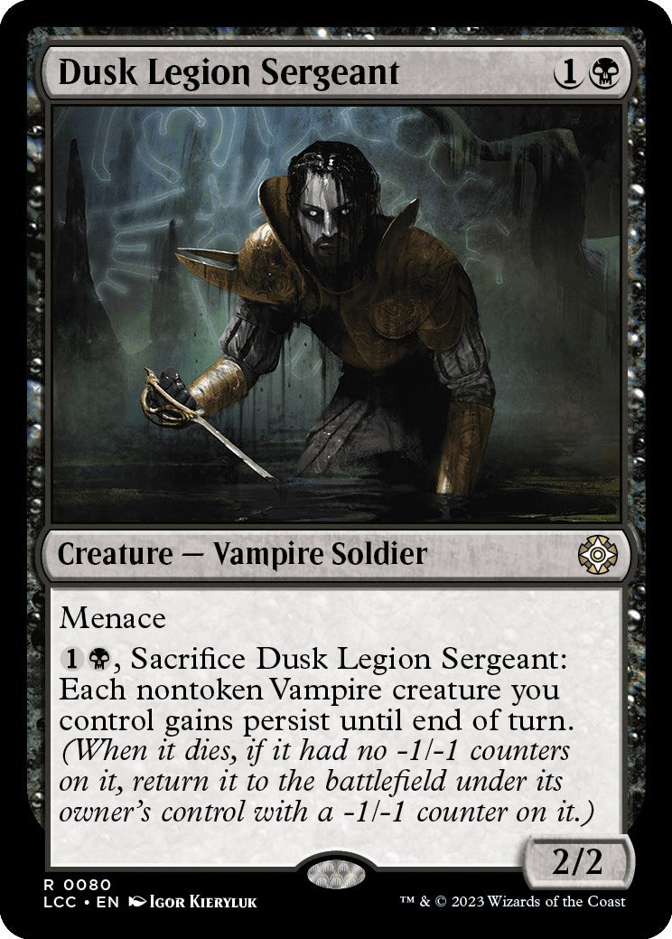 Dusk Legion Sergeant [LCC - 80]