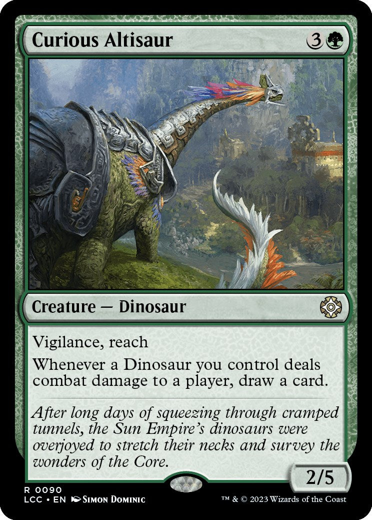 Curious Altisaur [LCC - 90]