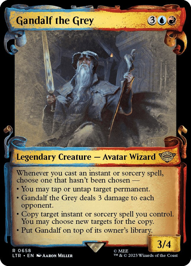 Gandalf the Grey (Showcase Scrolls) [LTR - 658]