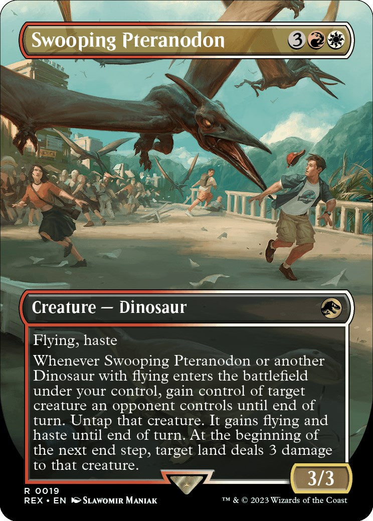 Swooping Pteranodon (Borderless) [REX - 19]