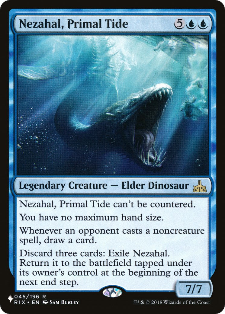 Nezahal, Primal Tide [LIST - 045/196]