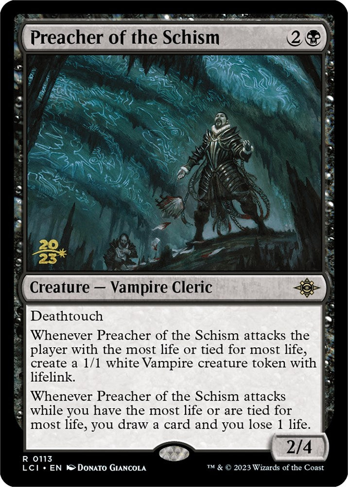 Preacher of the Schism [The Lost Caverns of Ixalan Prerelease Cards] | The Clever Kobold