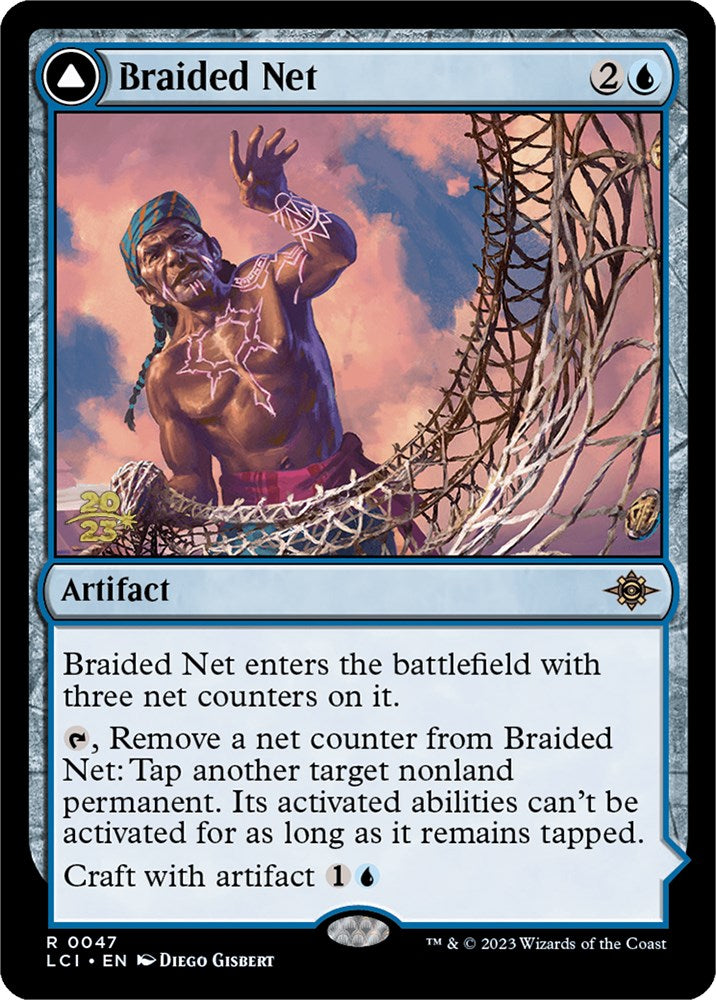 Braided Net // Braided Quipu [The Lost Caverns of Ixalan Prerelease Cards] | The Clever Kobold