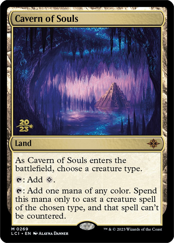 Cavern of Souls [The Lost Caverns of Ixalan Prerelease Cards] | The Clever Kobold