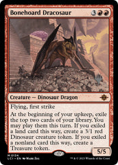 Bonehoard Dracosaur (Promo Pack) [The Lost Caverns of Ixalan Promos] | The Clever Kobold