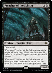 Preacher of the Schism (Promo Pack) [The Lost Caverns of Ixalan Promos] | The Clever Kobold