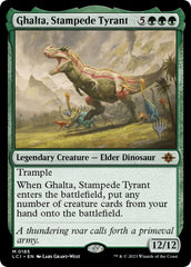 Ghalta, Stampede Tyrant (Promo Pack) [The Lost Caverns of Ixalan Promos] | The Clever Kobold