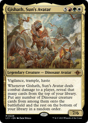 Gishath, Sun's Avatar (Promo Pack) [The Lost Caverns of Ixalan Promos] | The Clever Kobold