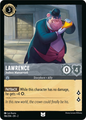 Lawrence - Jealous Manservant