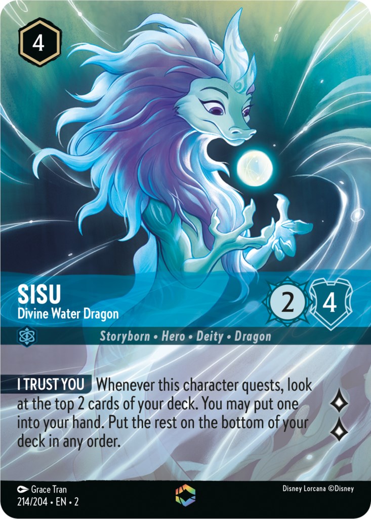 Sisu - Divine Water Dragon (Enchanted) [2 - 214/204]