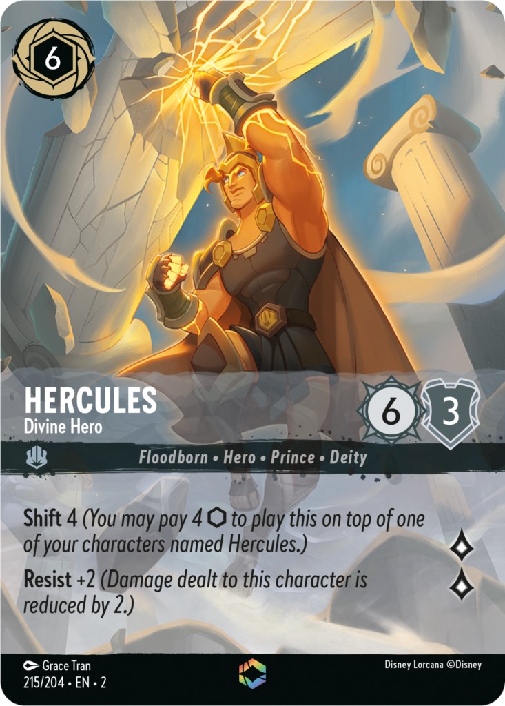 Hercules - Divine Hero (Enchanted) [2 - 215/204]