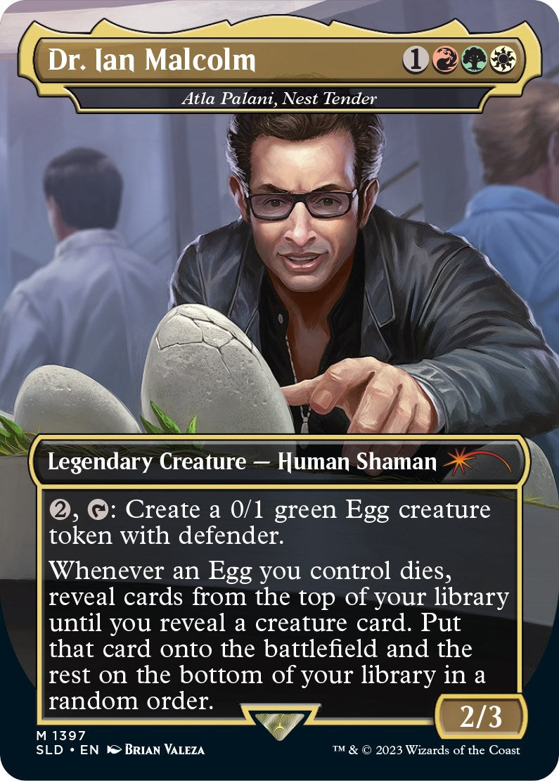 Dr. Ian Malcolm - Atla Palani, Nest Tender [Secret Lair Drop Series] | The Clever Kobold