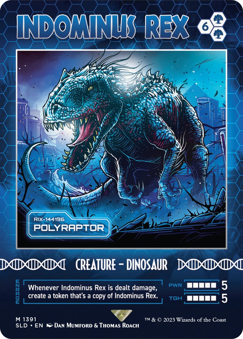 Indominus Rex - Polyraptor [Secret Lair Drop Series] | The Clever Kobold