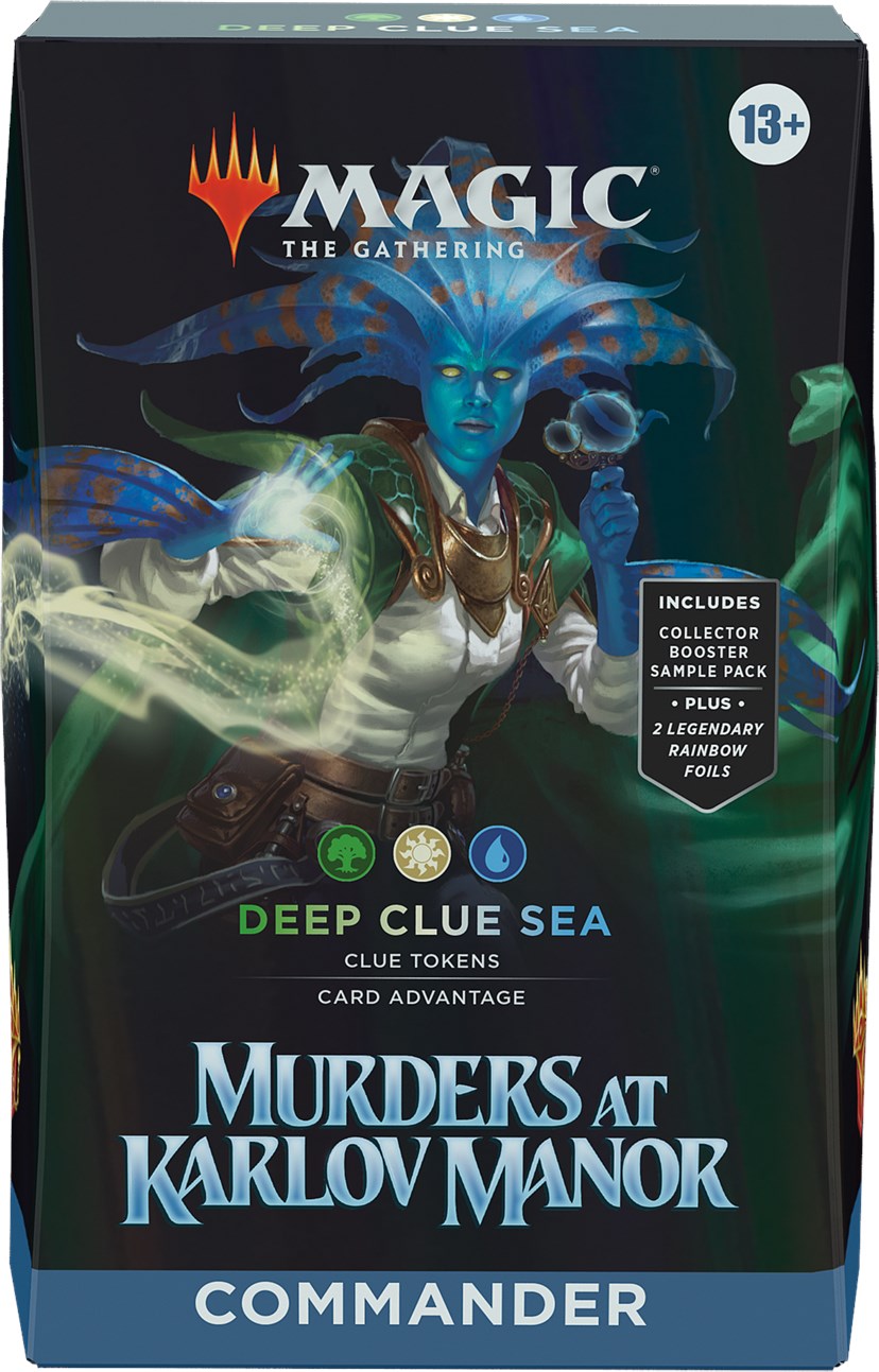 Murders at Karlov Manor - Commander Deck (Deep Clue Sea) | The Clever Kobold