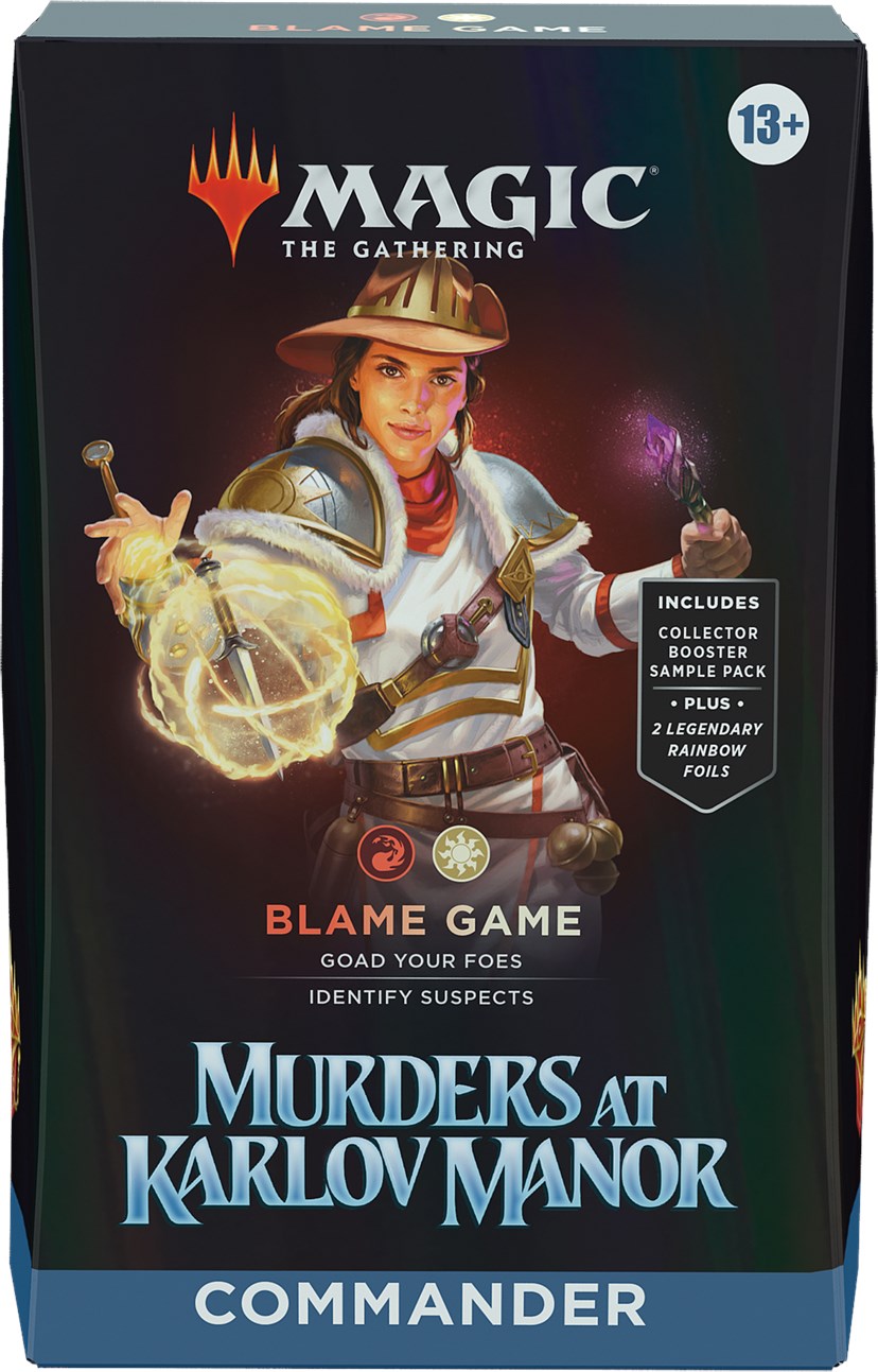 Murders at Karlov Manor - Commander Deck (Blame Game) | The Clever Kobold