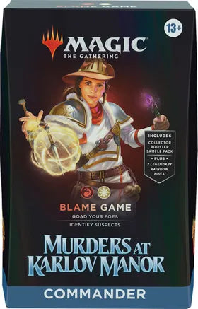 Murders at Karlov Manor - Commander Deck (Blame Game)
