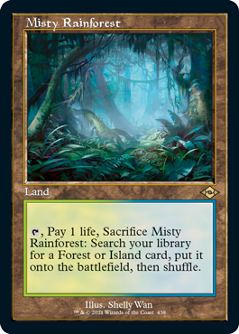 Misty Rainforest (Retro) [Modern Horizons 2] | The Clever Kobold