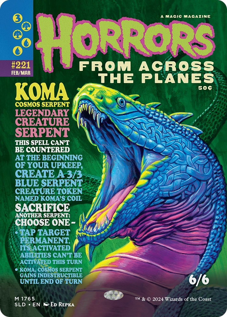 Koma, Cosmos Serpent [Secret Lair Drop Series] | The Clever Kobold