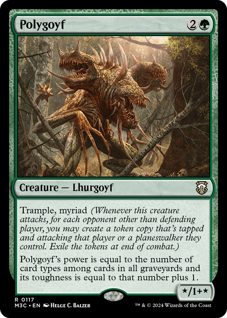 Polygoyf [Modern Horizons 3 Commander] | The Clever Kobold