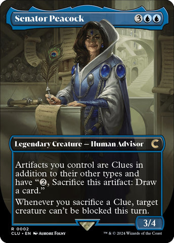 Senator Peacock (Borderless)