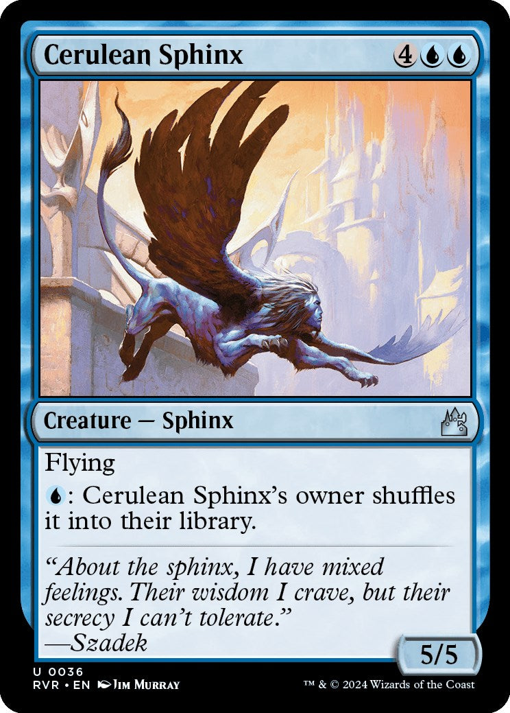 Cerulean Sphinx [RVR - 36]