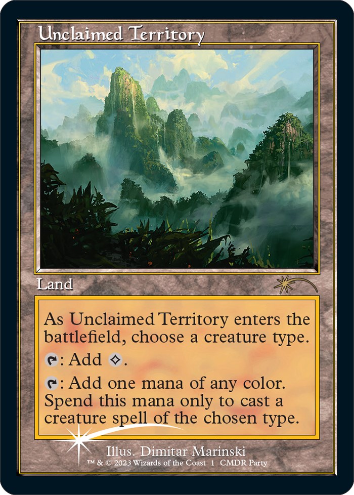 Unclaimed Territory (Retro Frame) [WPN - 1]