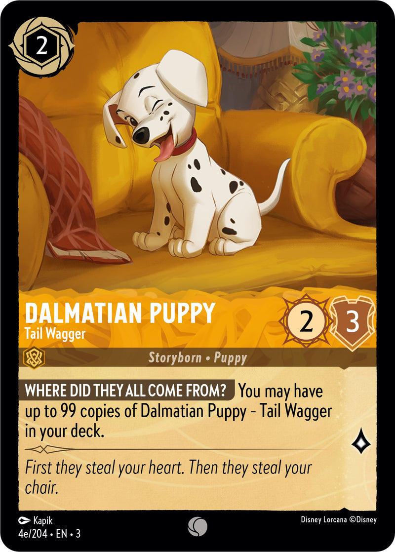 Dalmatian Puppy - Tail Wagger (4e/204) [3 - 4e/204]