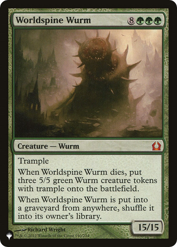 Worldspine Wurm [LIST - 140/274]