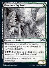 Ravenous Squirrel (Sketch) [Modern Horizons 2] | The Clever Kobold