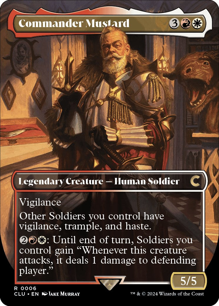 Commander Mustard (Borderless) [CLU - 6]