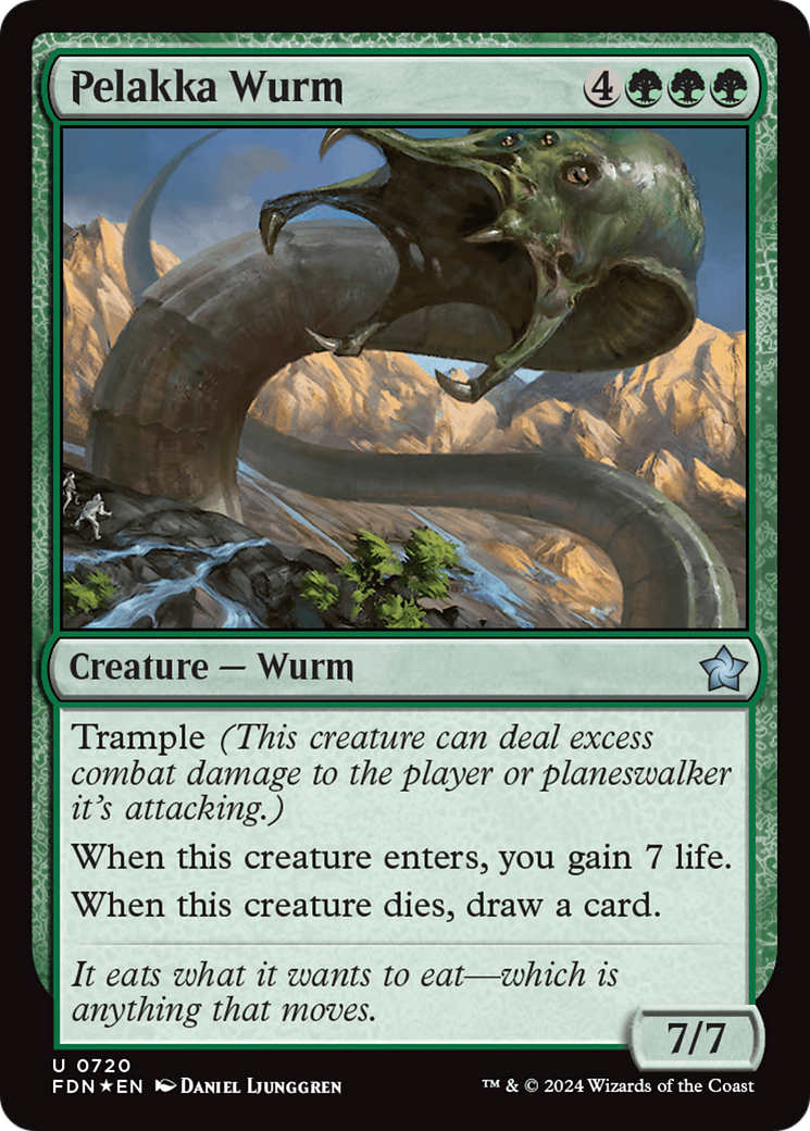 Pelakka Wurm [Foundations] | The Clever Kobold