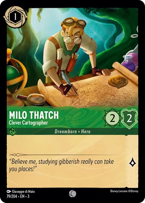 Milo Thatch - Clever Cartographer [3 - 79/204]