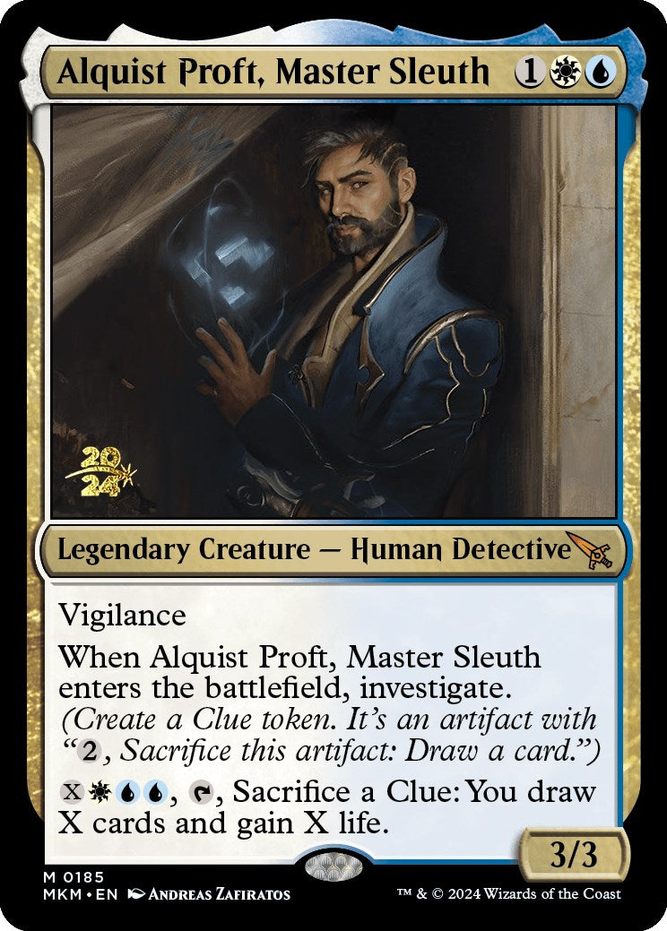 Alquist Proft, Master Sleuth
