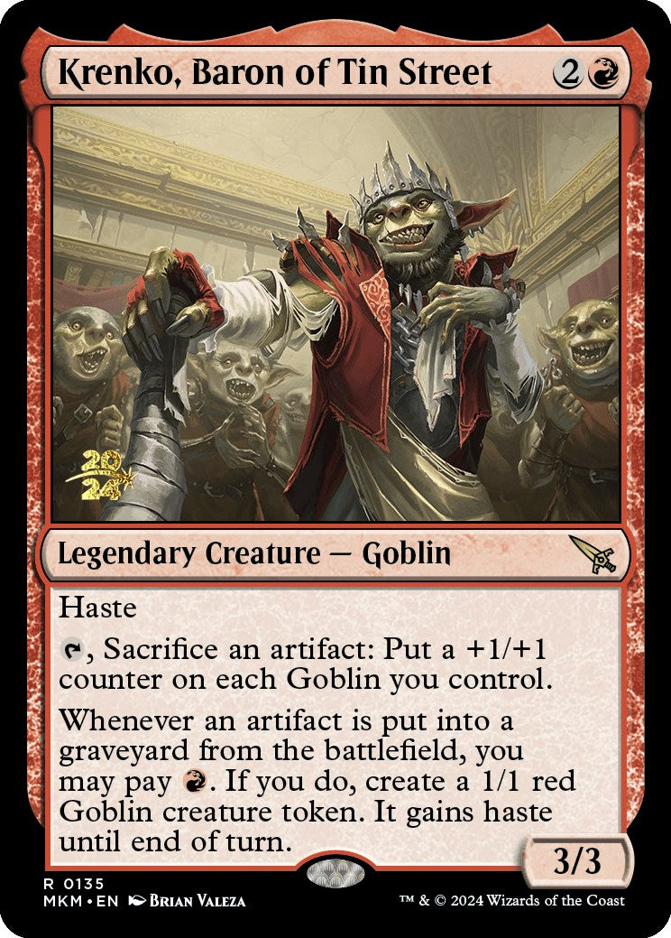 Krenko, Baron of Tin Street [PRE - 135]