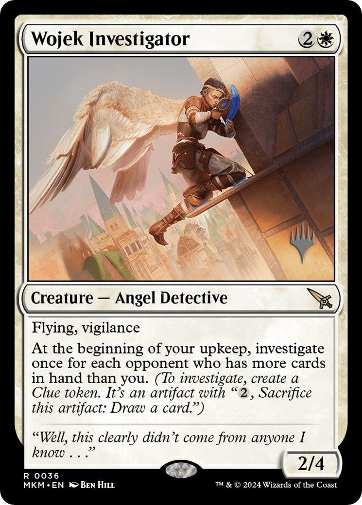 Wojek Investigator (Promo Pack) [Murders at Karlov Manor Promos] | The Clever Kobold