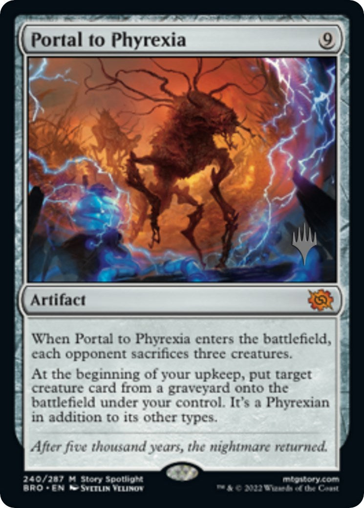 Portal to Phyrexia (Promo Pack) [The Brothers' War Promos] | The Clever Kobold