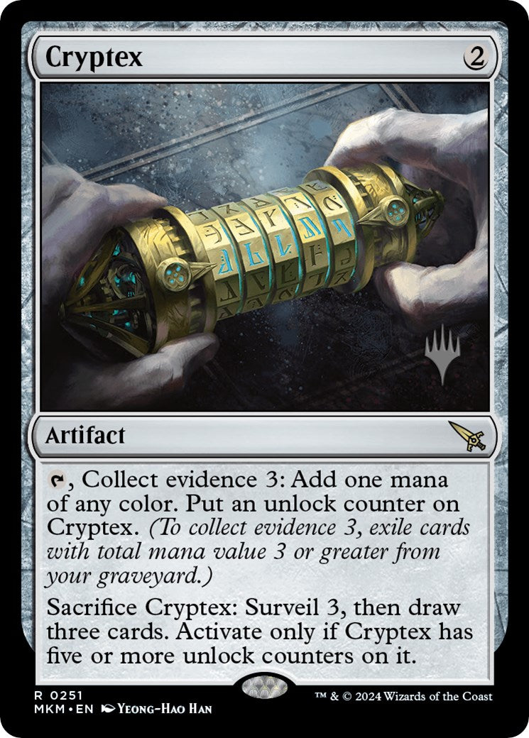 Cryptex (Promo Pack) [Murders at Karlov Manor Promos] | The Clever Kobold