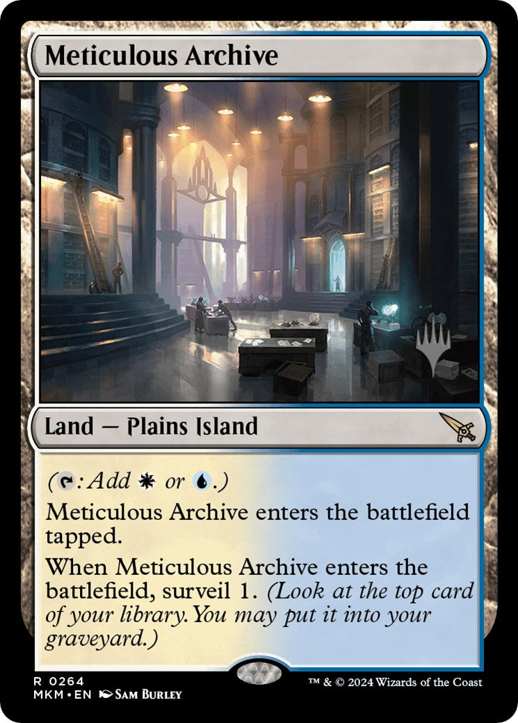 Meticulous Archive (Promo Pack) [Murders at Karlov Manor Promos] | The Clever Kobold