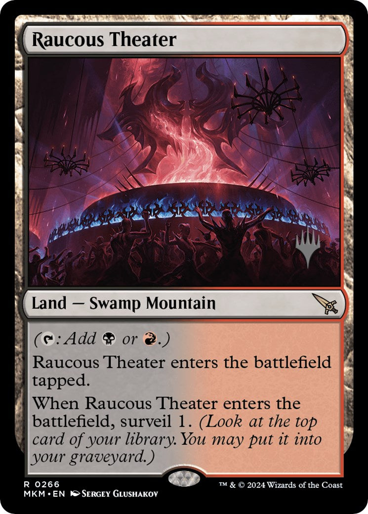 Raucous Theater (Promo Pack) [Murders at Karlov Manor Promos] | The Clever Kobold