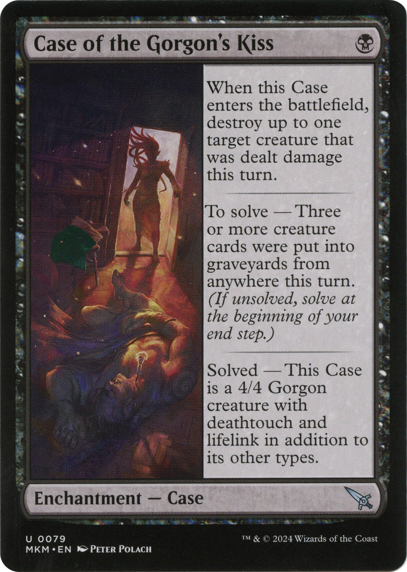 Case of the Gorgon's Kiss (b) [MKM - 79]