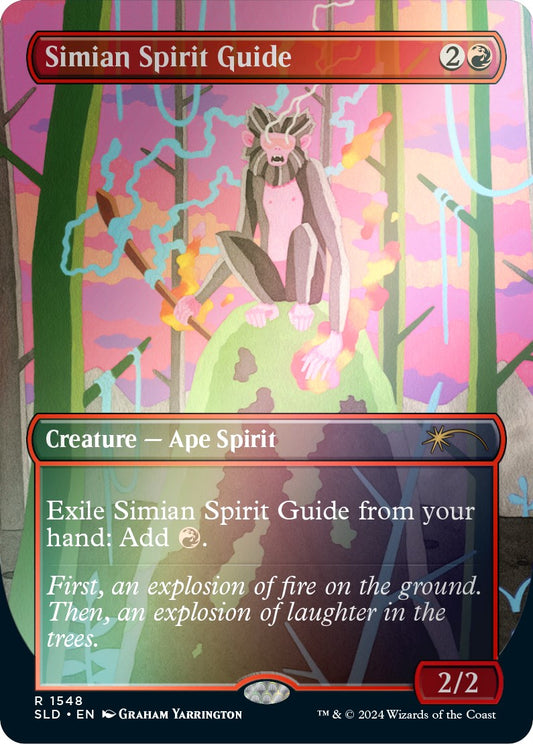 Simian Spirit Guide (Rainbow Foil)