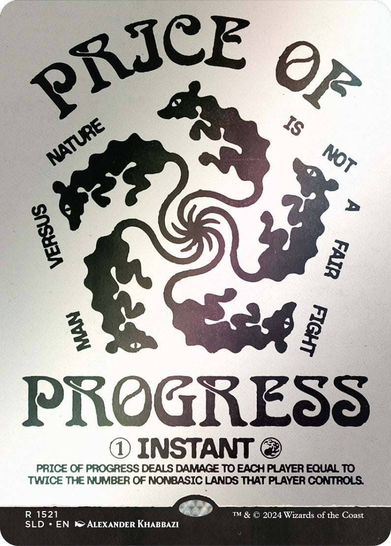 Price of Progress (Rainbow Foil) [Secret Lair Drop Series] | The Clever Kobold