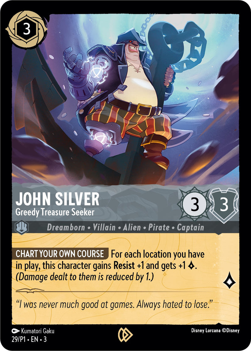 John Silver - Greedy Treasure Seeker [DLPC - 29]