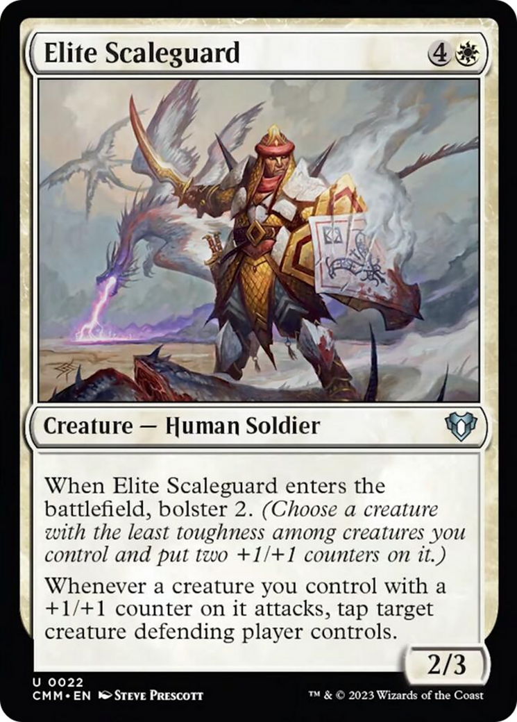 Elite Scaleguard [Commander Masters] | The Clever Kobold