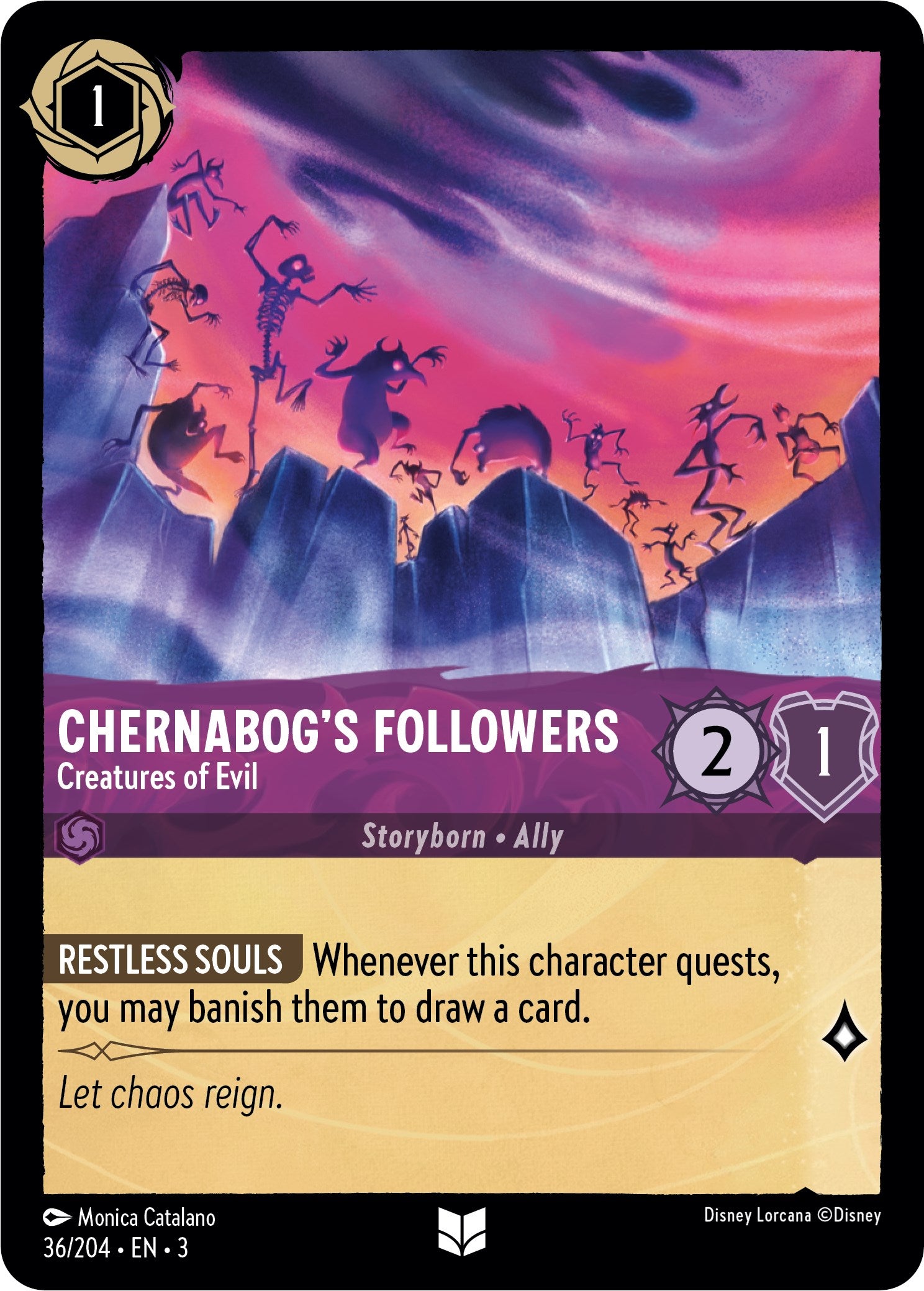 Chernabog's Followers - Creatures of Evil