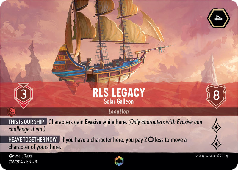 RLS Legacy - Solar Galleon (Enchanted) [3 - 216/204]