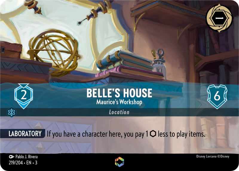 Belle's House - Maurice's Workshop (Enchanted) [3 - 219/204]